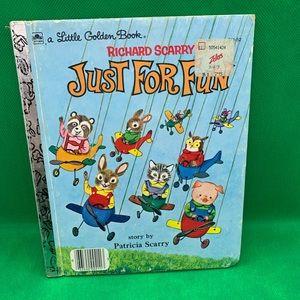 Little Golden Book Richard Scarrys Just For Fun